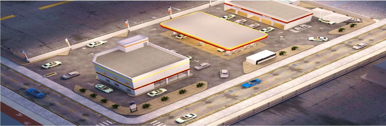Ib Khaldon Petrol Station